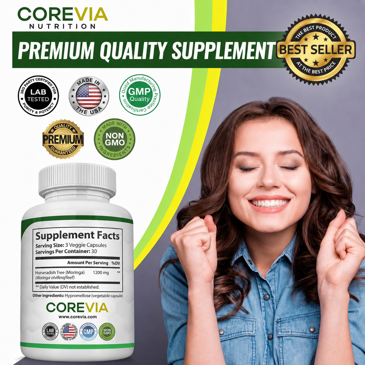 Pure Moringa Capsule