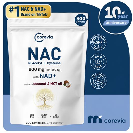 Corevia NAC 600mg with NAD+