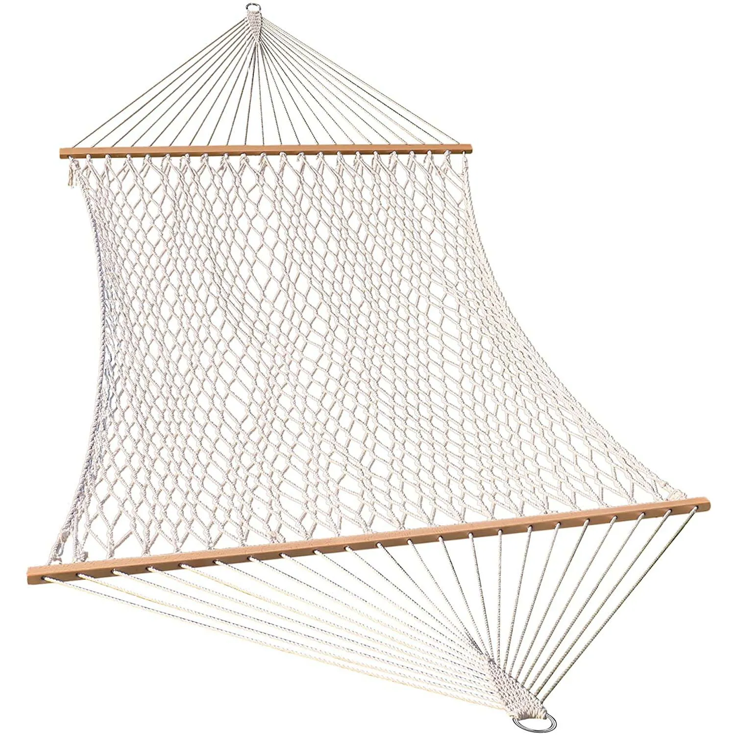 12 FT Double Traditional Cotton Rope Hammock