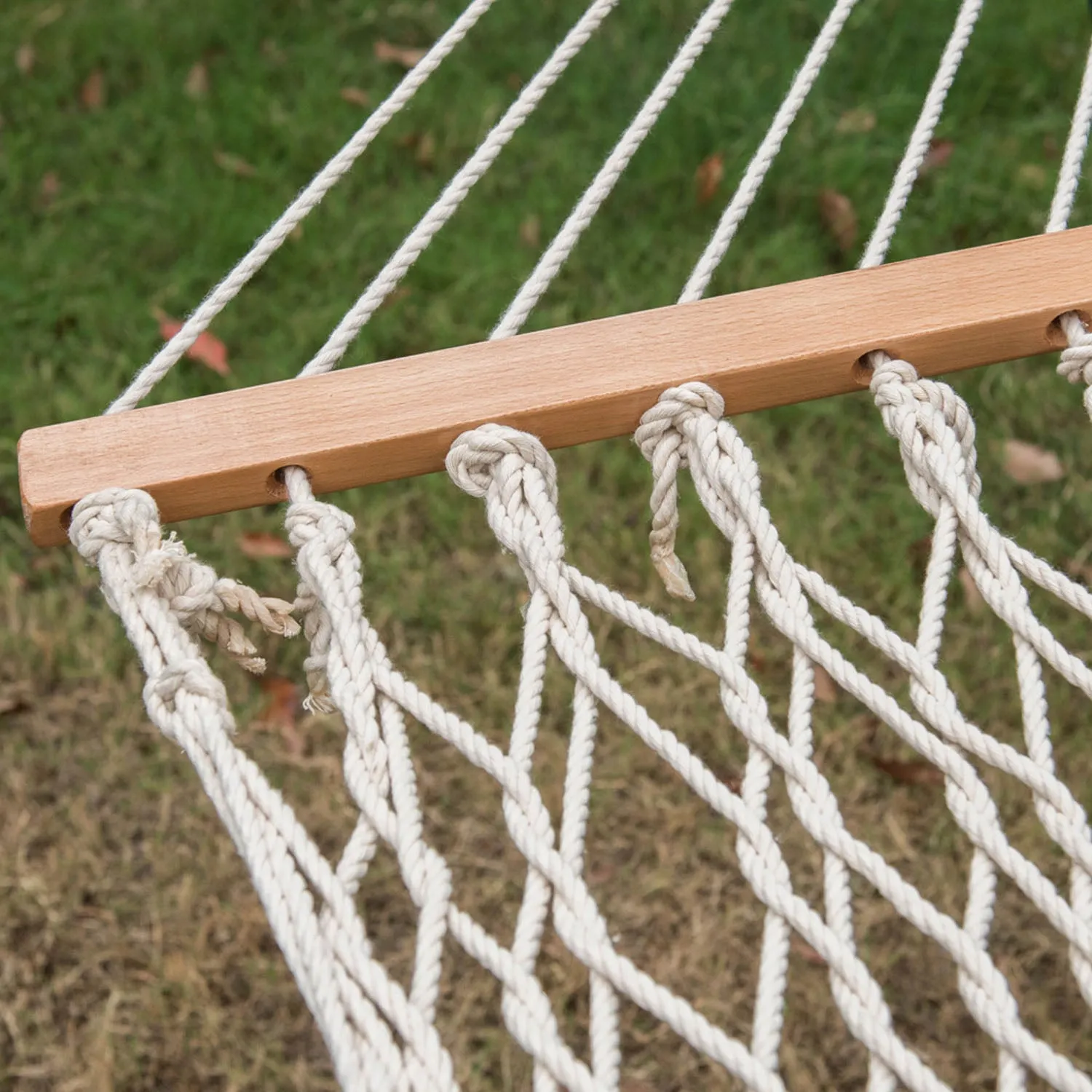 12 FT Double Traditional Cotton Rope Hammock