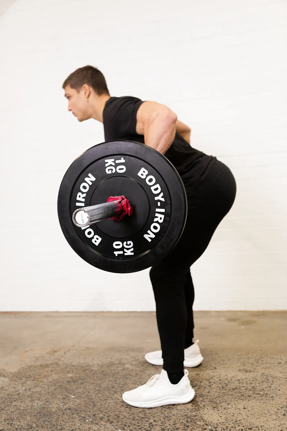 120kg Olympic Barbell & Bumper Plate Set