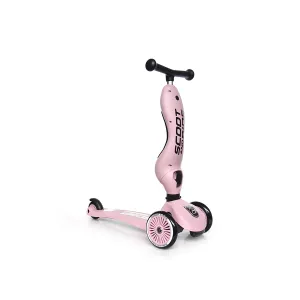 2-in-1 Roller / Scooter / Laufrad - Rose