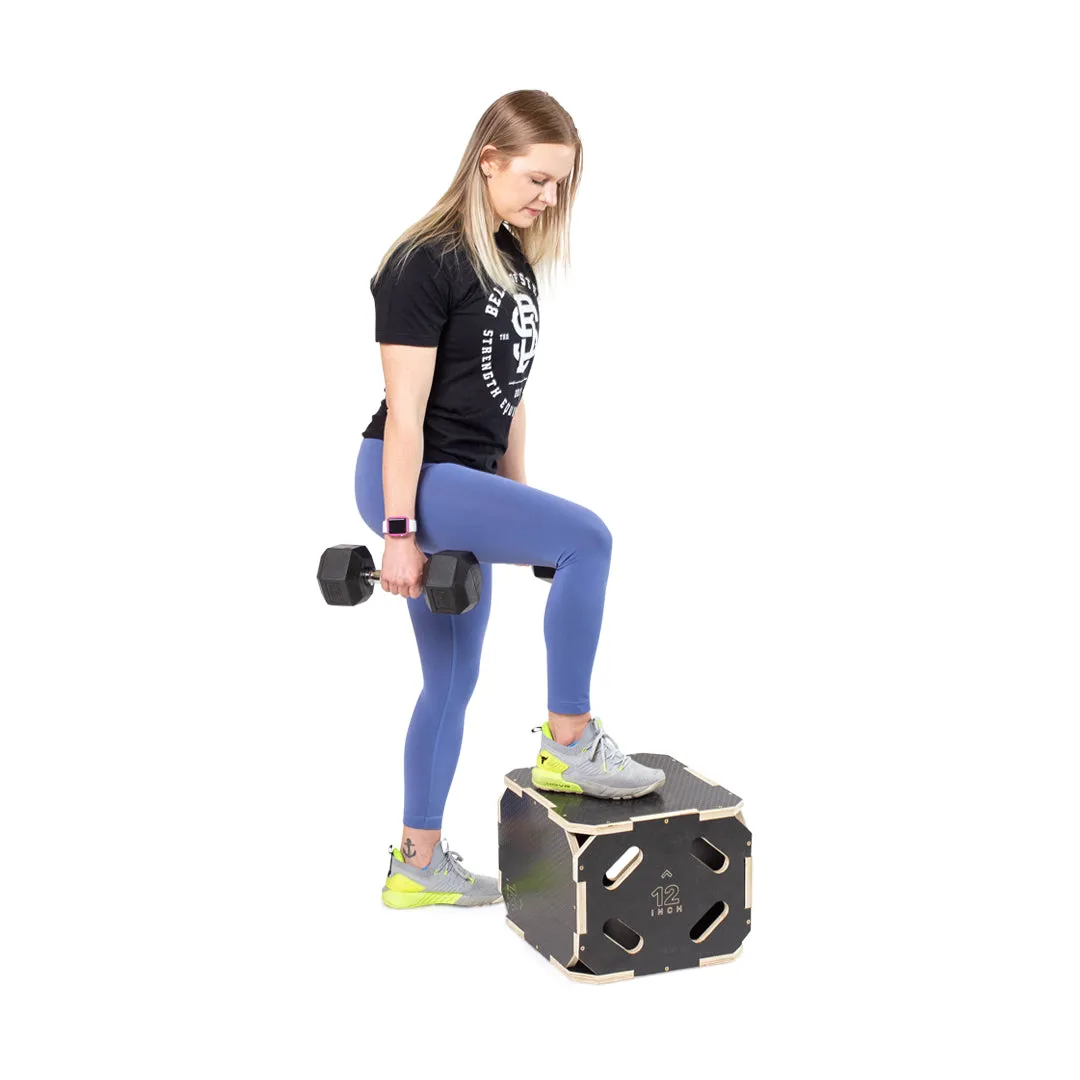 3 in 1 Anti-Slip Wood Plyo Boxes