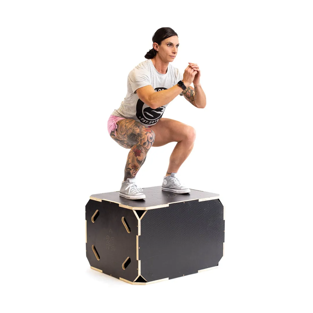 3 in 1 Anti-Slip Wood Plyo Boxes