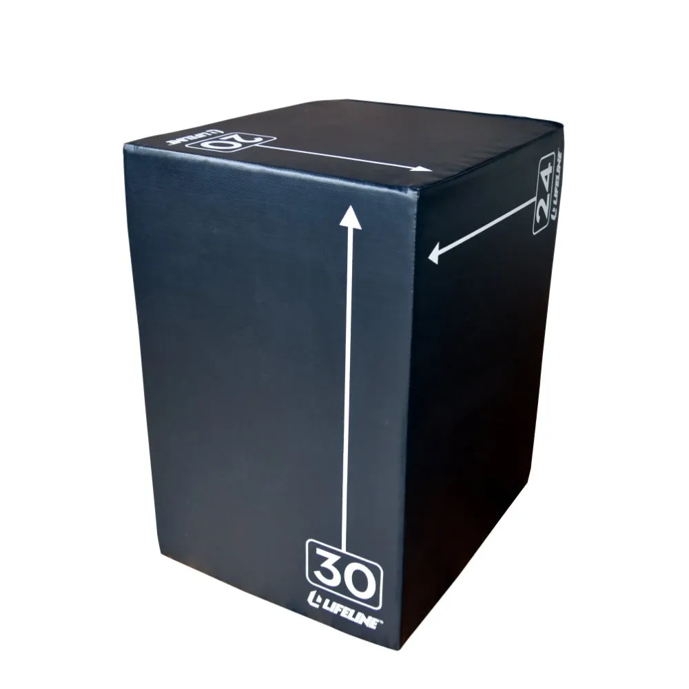 3-in-1 Foam Plyo Box - 20"-24"-30"