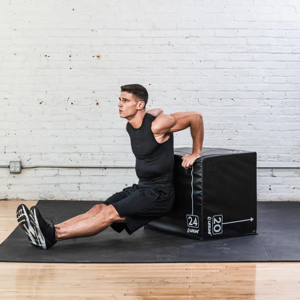 3-in-1 Foam Plyo Box - 20"-24"-30"