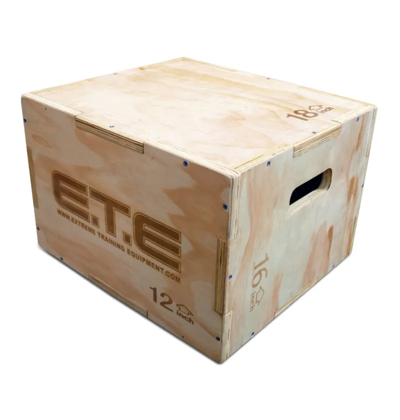 3 in 1 Wood Plyo Boxes