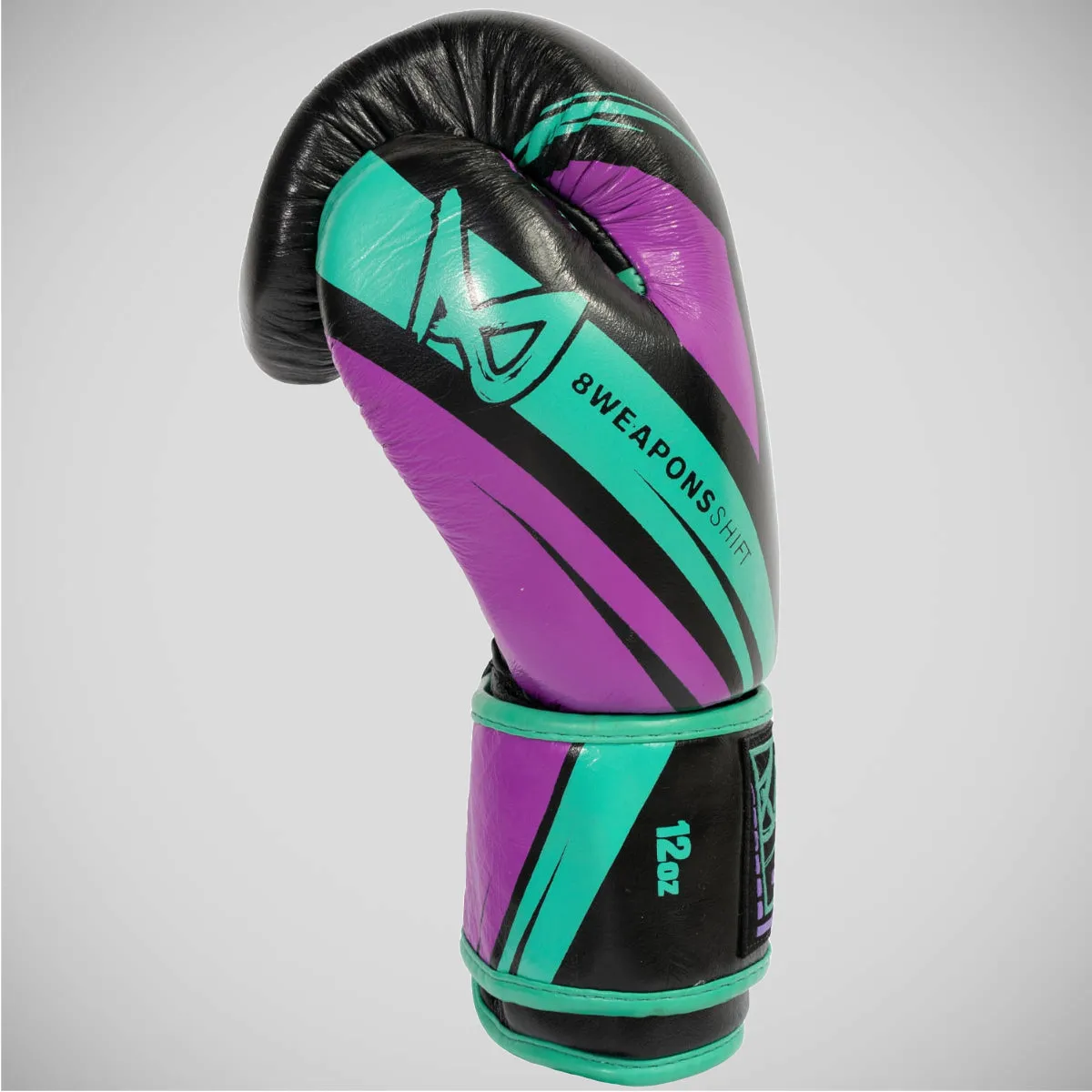 8 Weapons Shift Cyber Boxing Gloves Black/Pink/Green