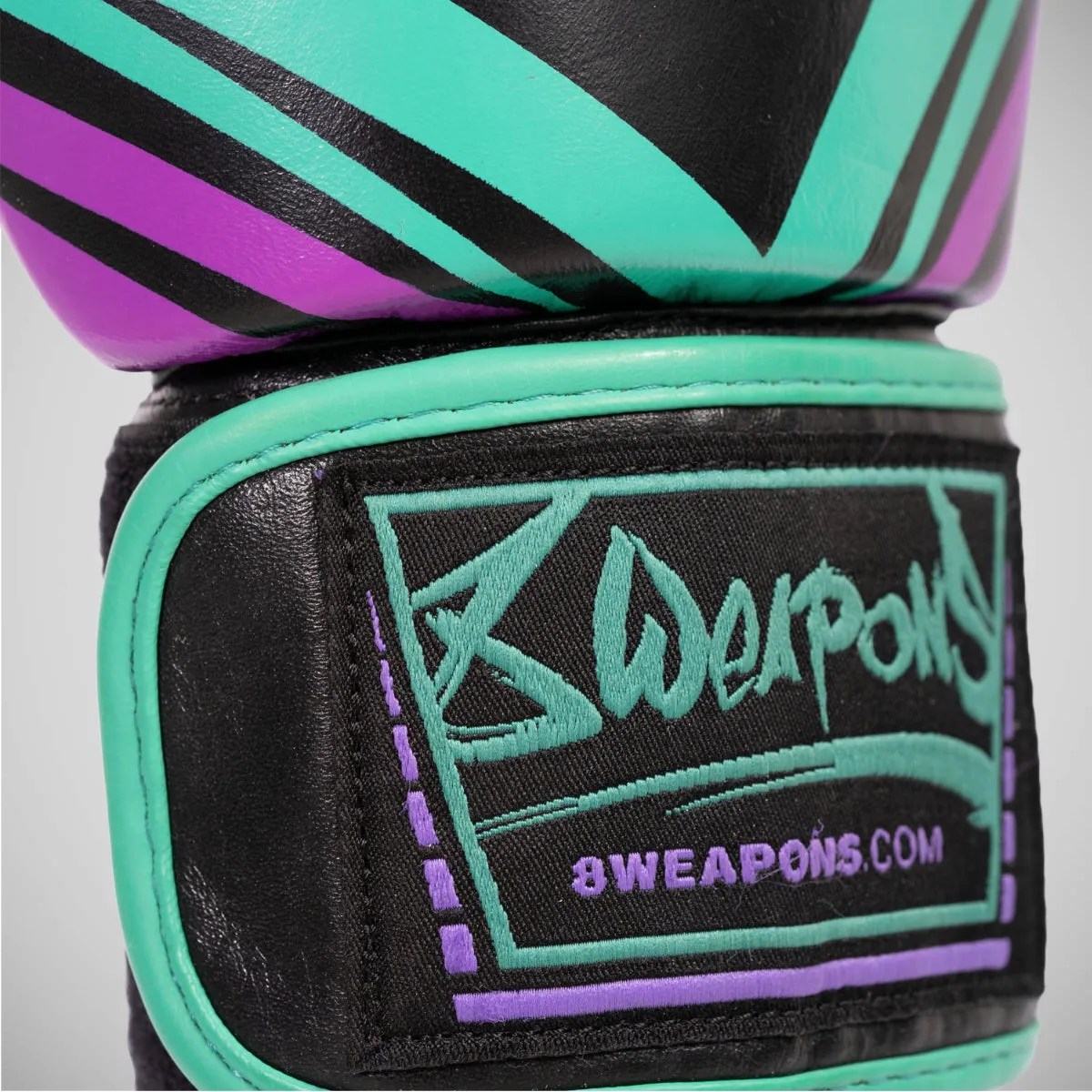 8 Weapons Shift Cyber Boxing Gloves Black/Pink/Green