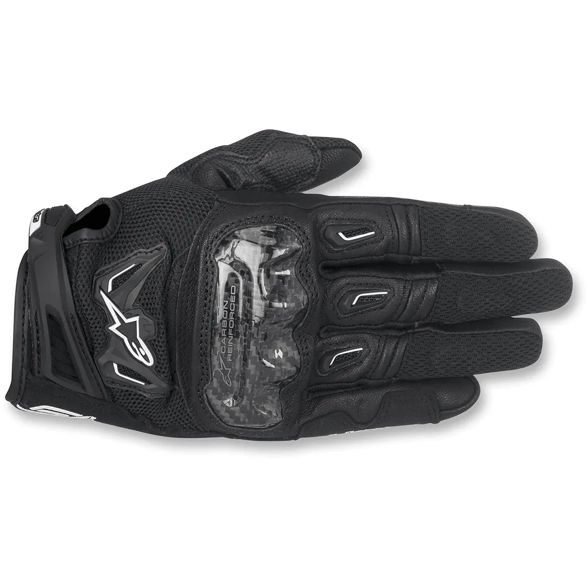 Alpinestars SMX-2 Air Carbon V2 Gloves - Black - USED LIKE NEW