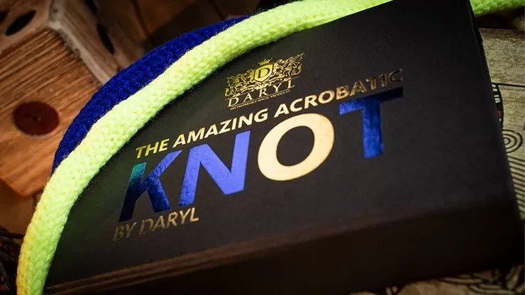 Amazing Acrobatic Knot w/xtra knot Blue and Yellow by Daryl