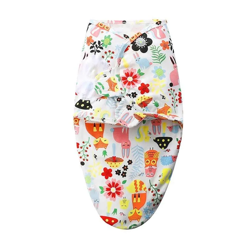 Baby Cotton Cocoon Swaddle Wrap Envelope Sleeping Bags