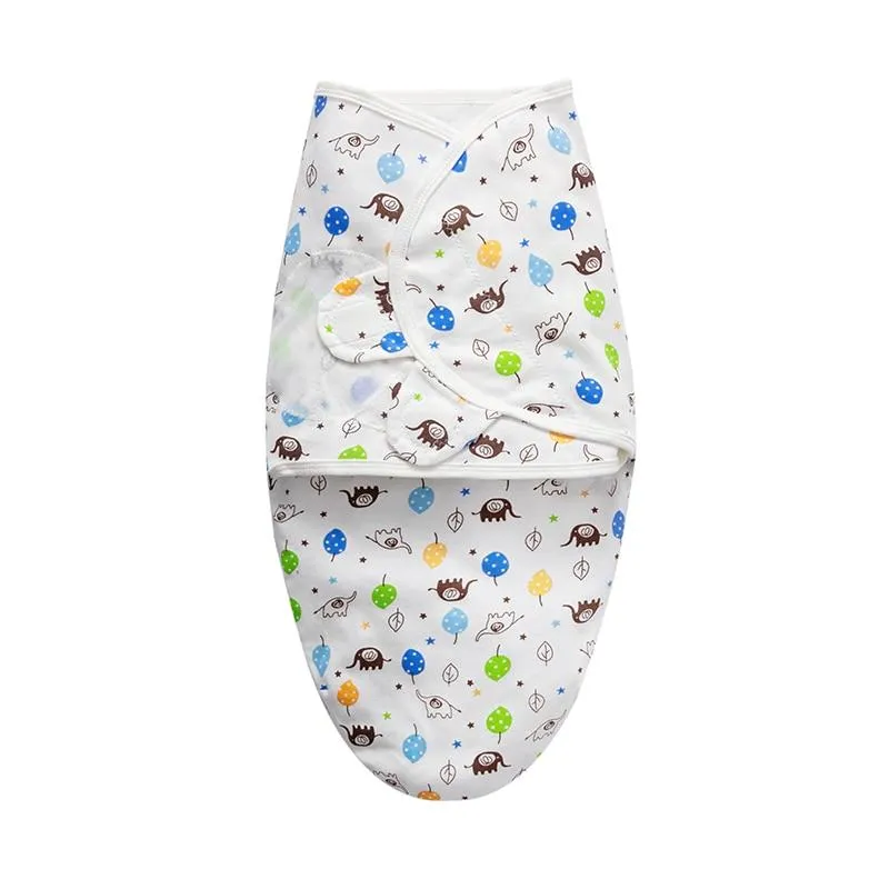 Baby Cotton Cocoon Swaddle Wrap Envelope Sleeping Bags