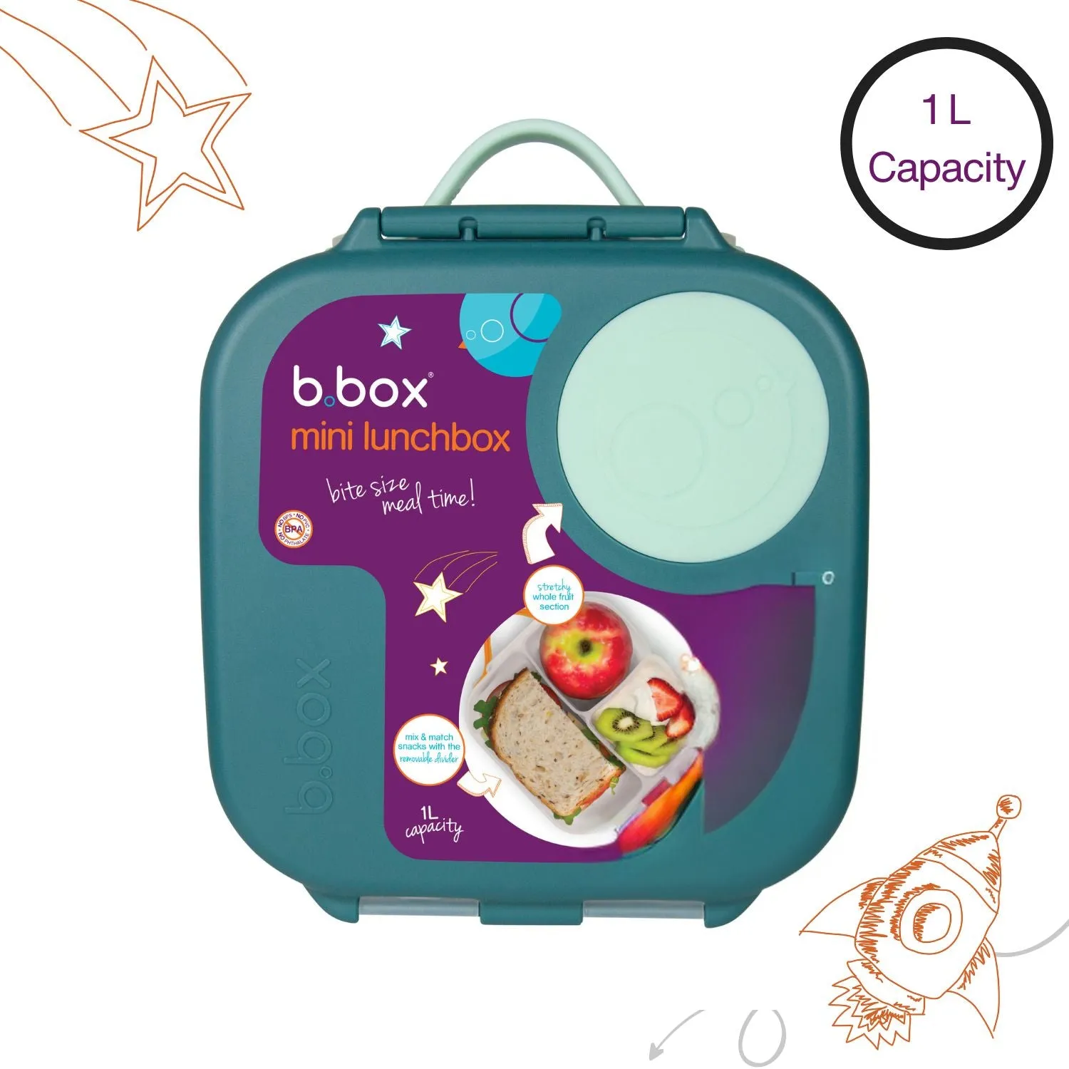 B.Box Mini Lunch Box- Emerald Forest