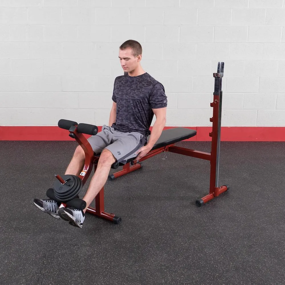 Best Fitness Olympic Bench with Leg Developer