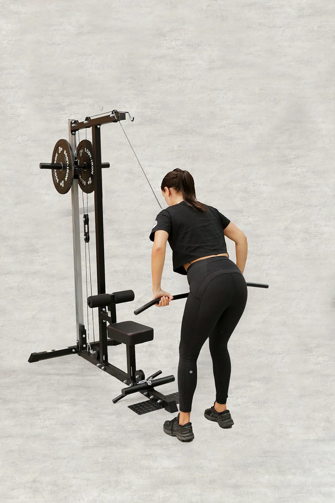 Body Iron PR100 Lat pull down / Low Row Machine