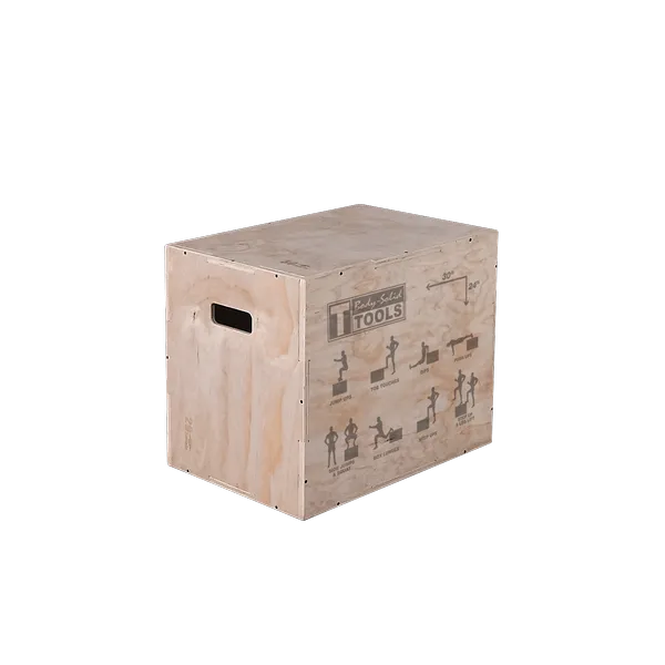 Body-Solid 3-in-1 Wooden Plyo Box