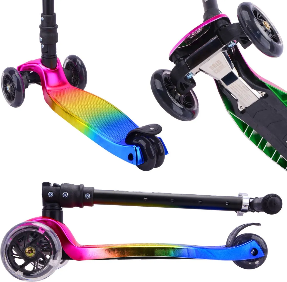 BOLD CUBE Big 3 Wheel Scooters - Assortierte Farben