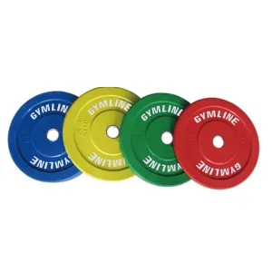 Bumper Plates 150.00 KG set Olympic Barbell Weight Plate Made in India| Standard 2inch/50mm Weight Plate (150kg Set(5X2 10X2 15X2 20X2 25X2))