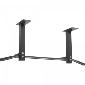 Ceiling-Mounted Pull Up Bar - Black