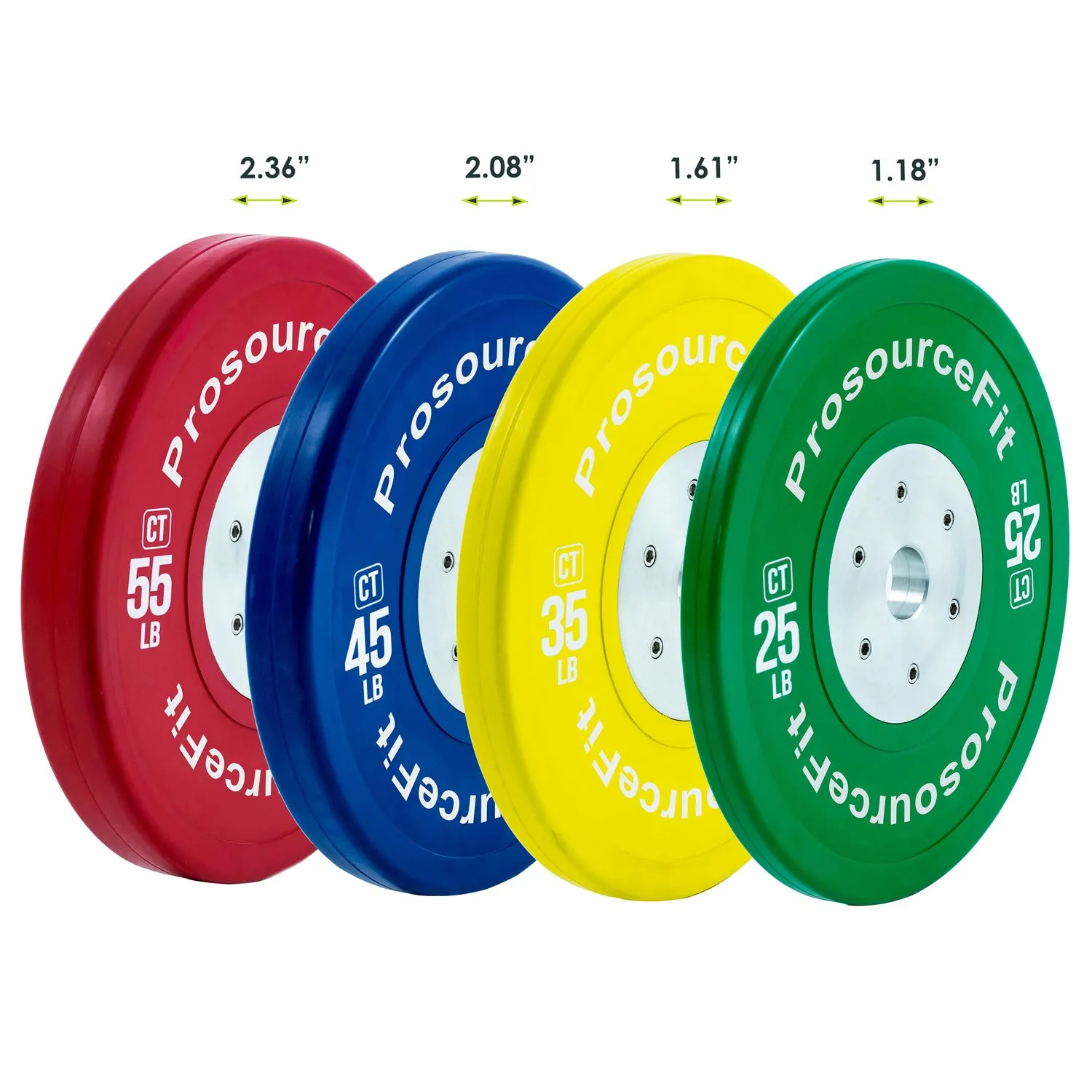 Color Training Bumper Plates (Single)