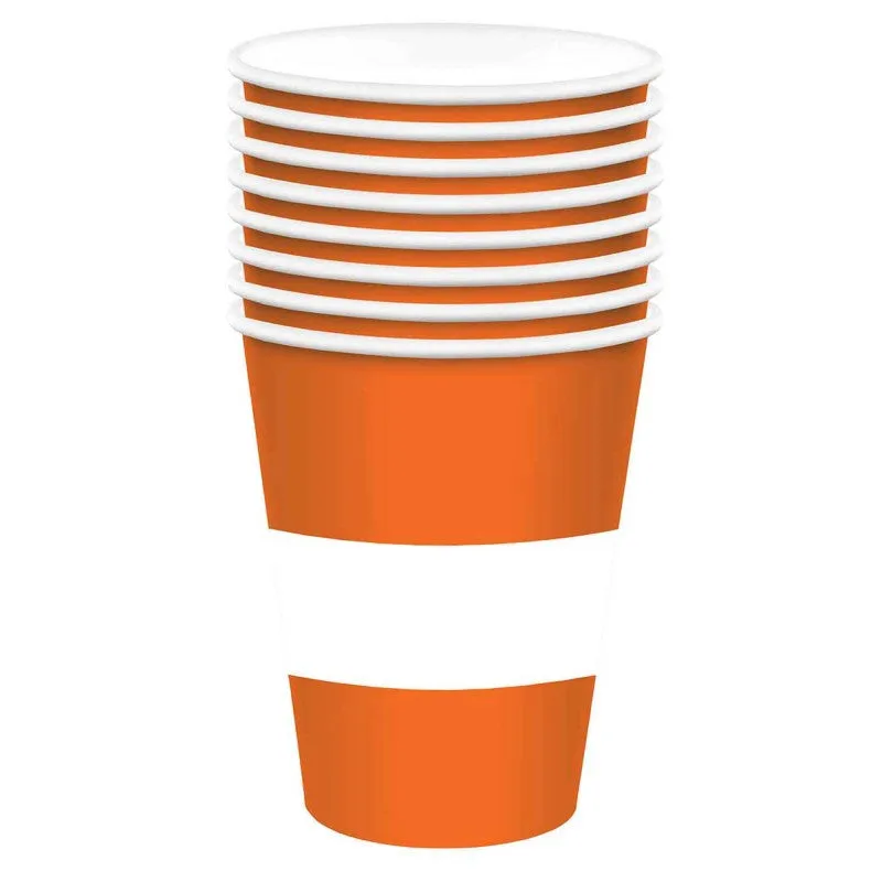 Construction Cups - 8 Pkt