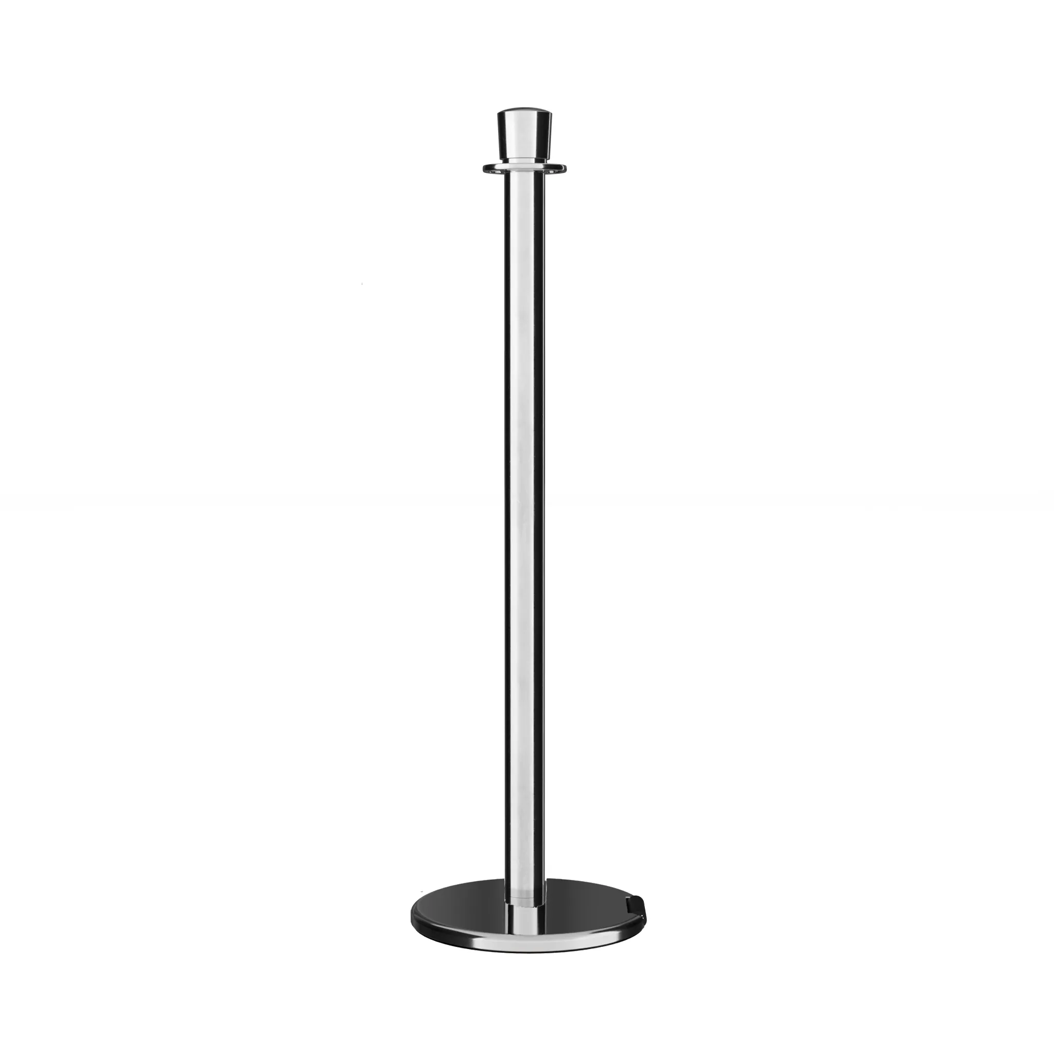 Crown Top Post and Rope Stanchion with Roller Base - Montour Line CELine