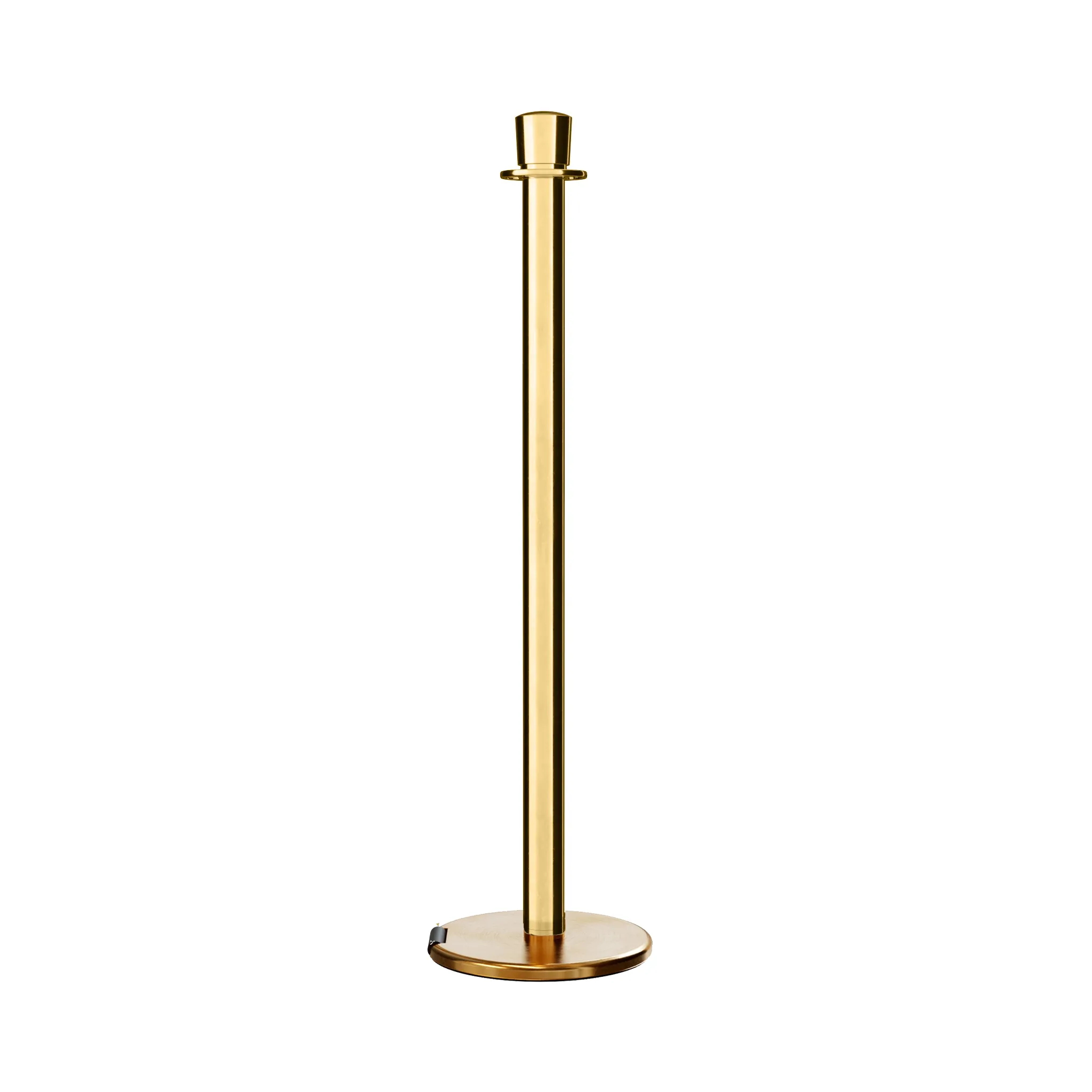 Crown Top Post and Rope Stanchion with Roller Base - Montour Line CELine