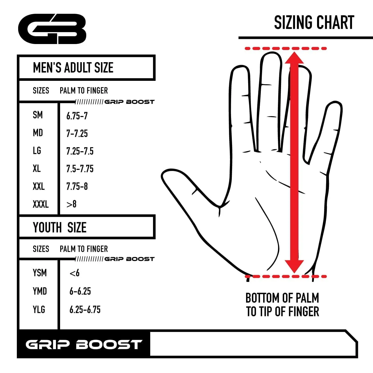 Grip Boost Raptor 2.0 White Padded Men's Football Gloves with Boost Plus Grip Technology