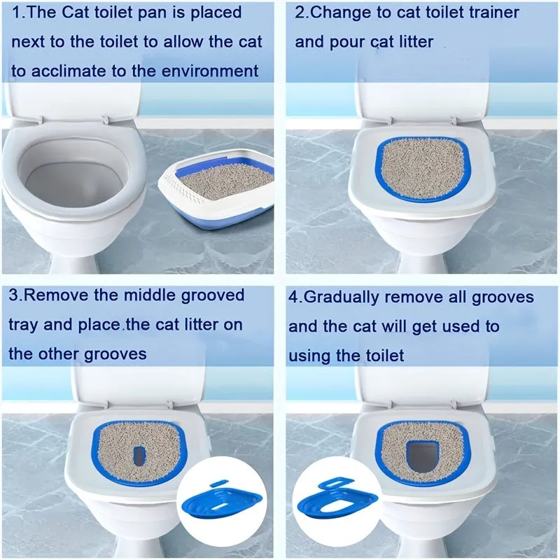 HassleFree Cat Potty Training EasytoUse Toilet Training Kit