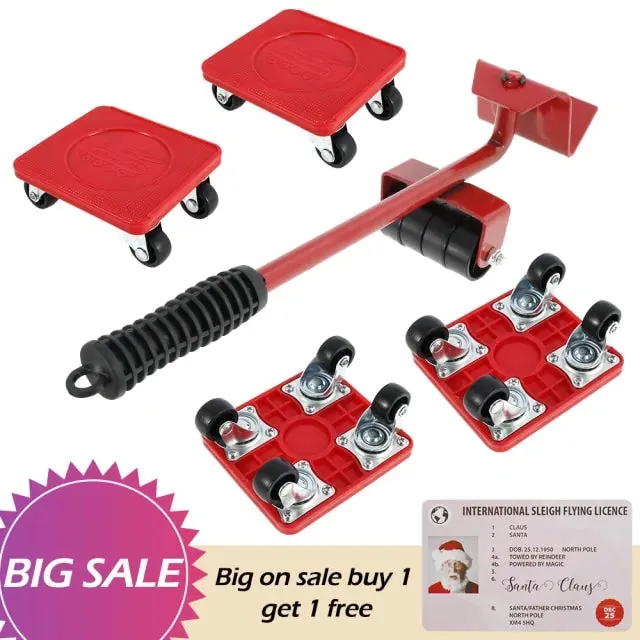 Heavy Furniture Wheels Mover Set