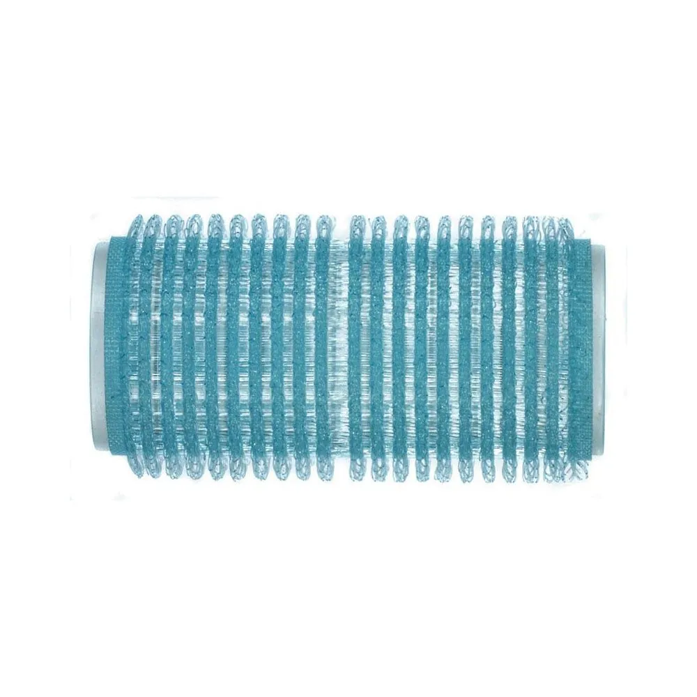 Hi Lift Velcro Roller 28mm Light Blue 6pc