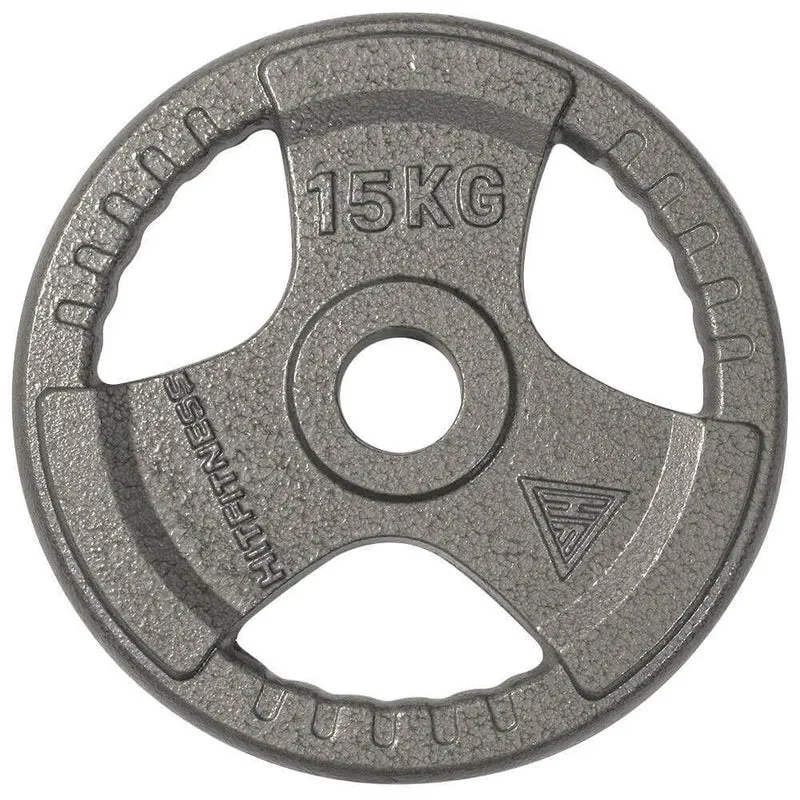 Hit Fitness 80kg Athletic Weight Set | Cast Iron Discs and Barbell