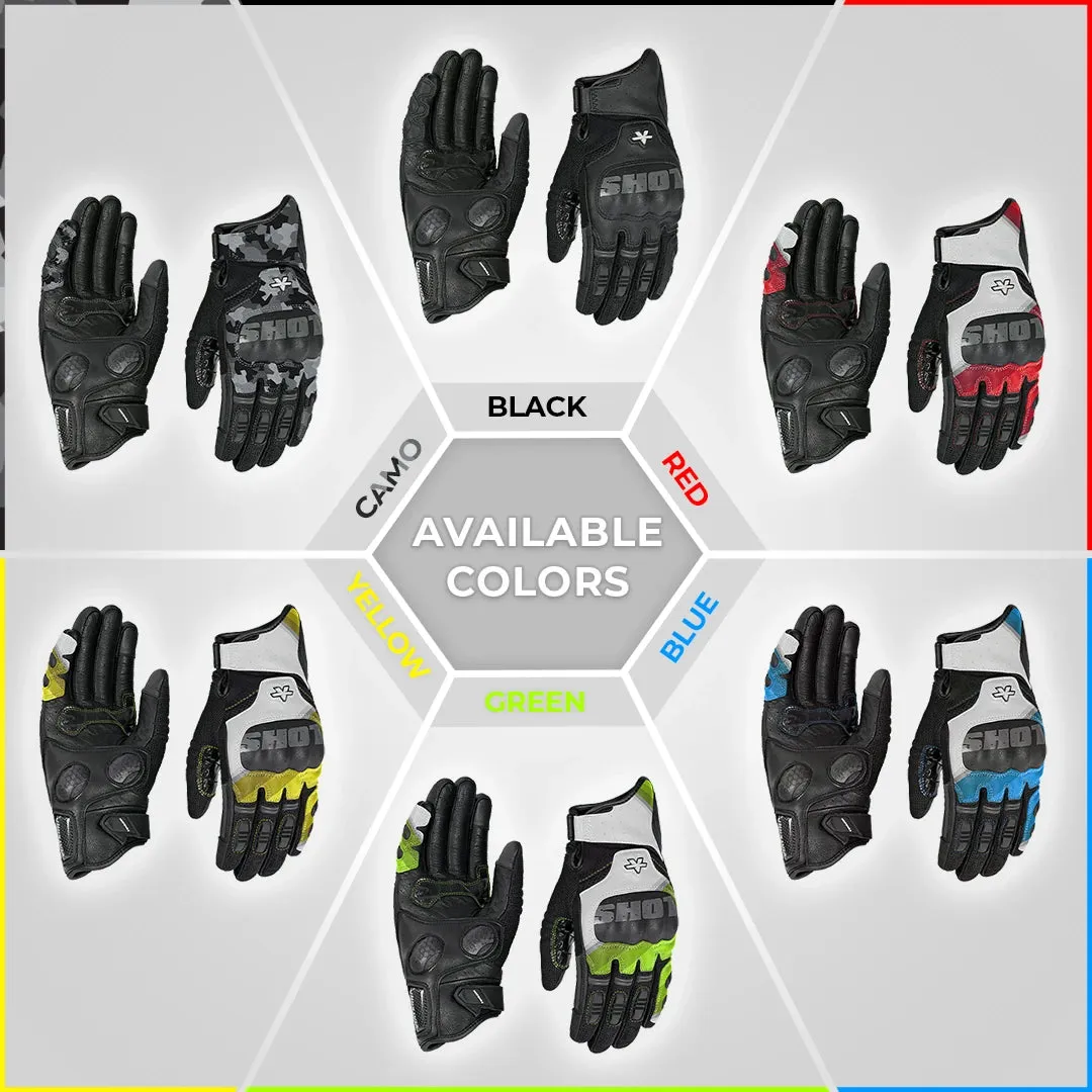 HOLESHOT PRO – SEMI GAUNTLET HYBRID RIDING GLOVES