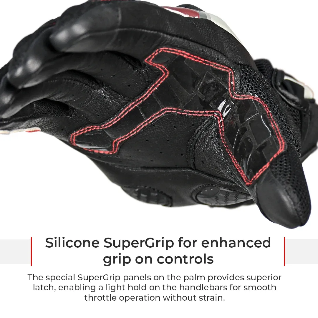 HOLESHOT PRO – SEMI GAUNTLET HYBRID RIDING GLOVES