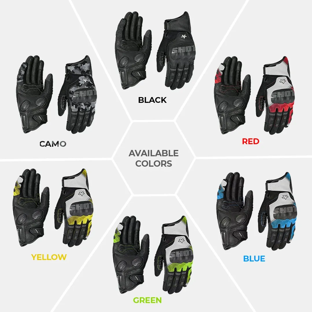 HOLESHOT PRO – SEMI GAUNTLET HYBRID RIDING GLOVES