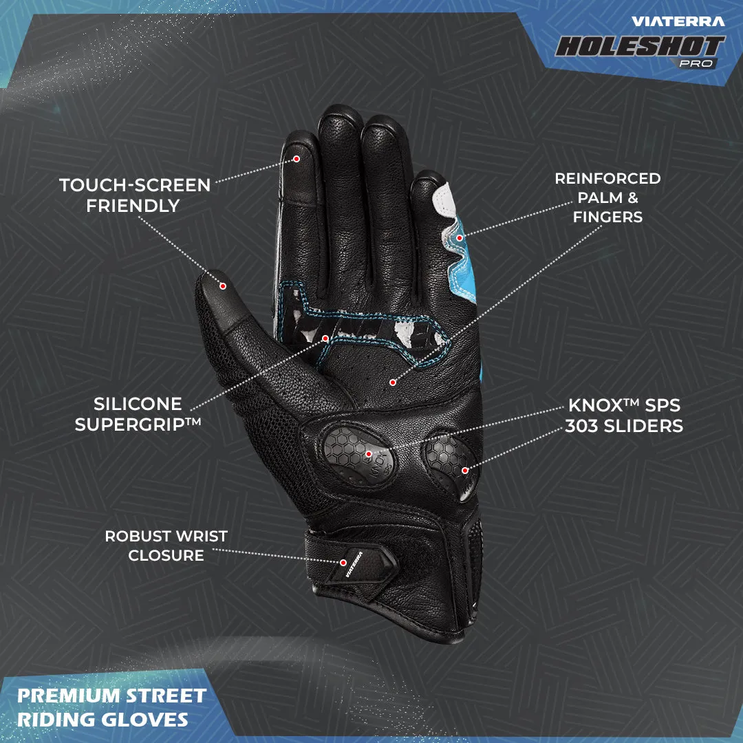 HOLESHOT PRO – SEMI GAUNTLET HYBRID RIDING GLOVES