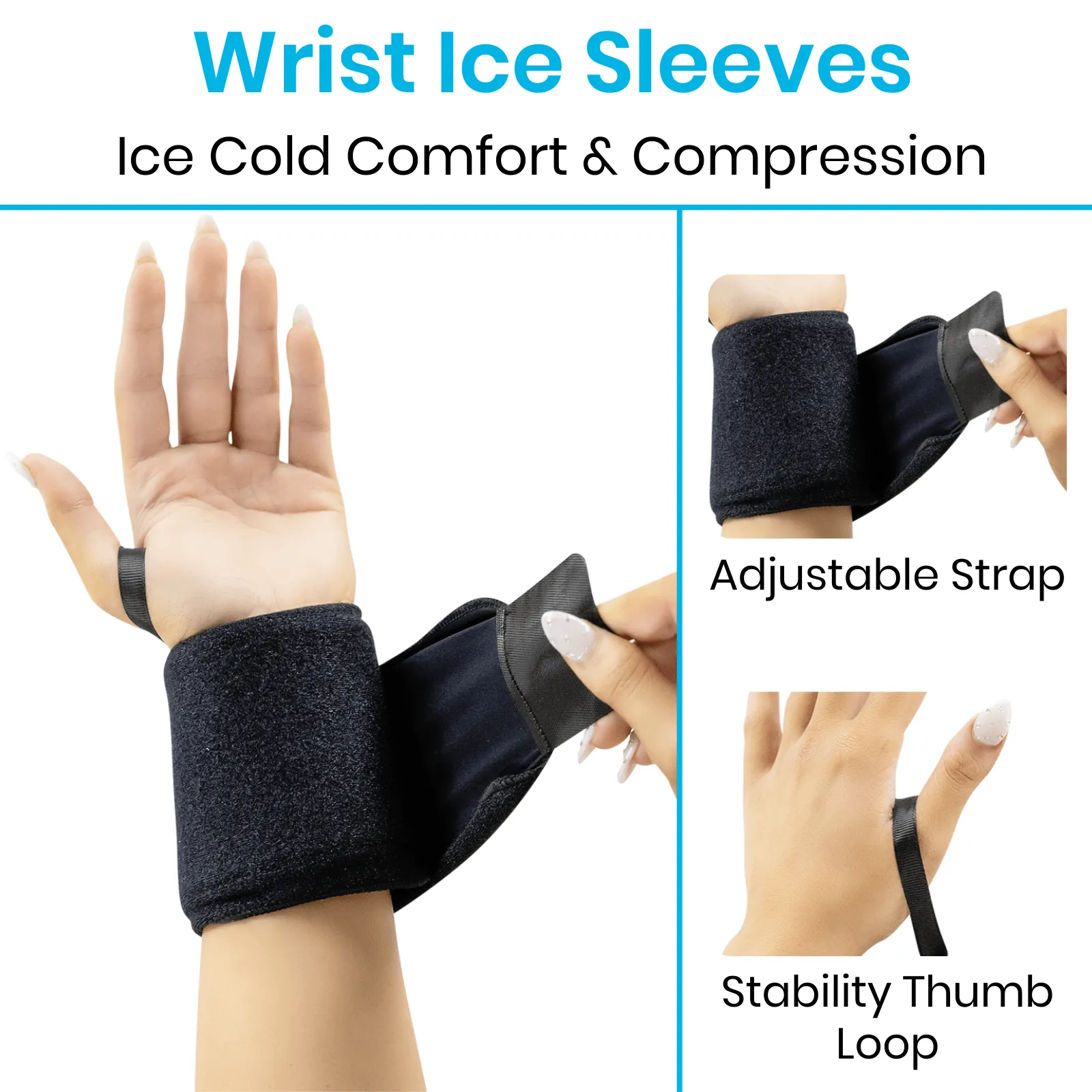 Hot and Cold Wrist Wraps