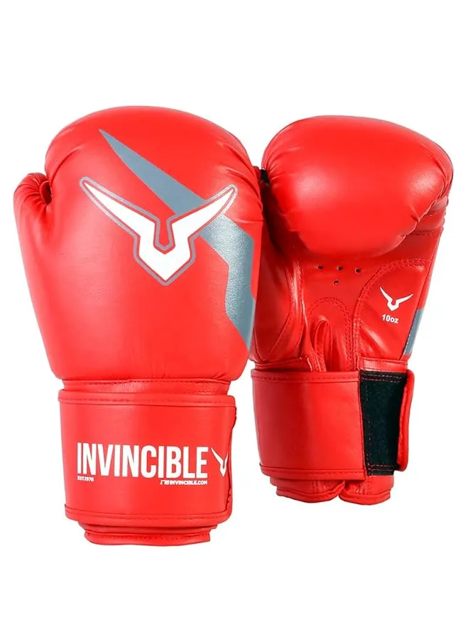 Invincible Amateur Training Gloves (RED)