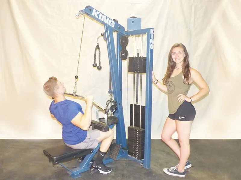 King Strength Lat/Row Combo