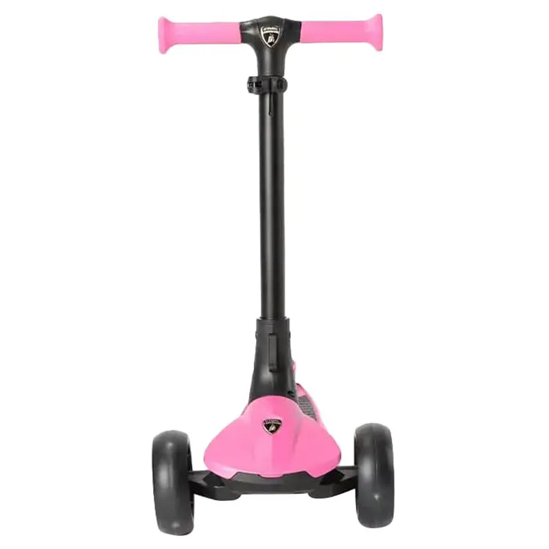 Lamborghini 3 Wheel Kids Scooter (Pink)