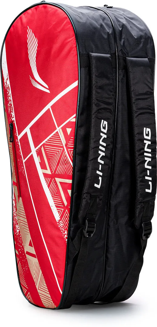 Li-Ning Raider Max Badminton Kit Bag Kit Bag (Red) (Size - L/50 L)