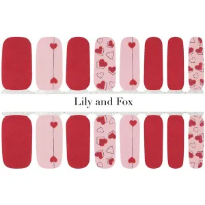 Lily And Fox - Nail Wrap - First Kiss