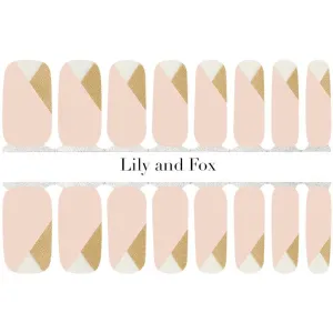 Lily And Fox - Nail Wrap - Gold Neapolitan