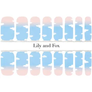 Lily and Fox - Nail Wrap - Marshmellow Clouds