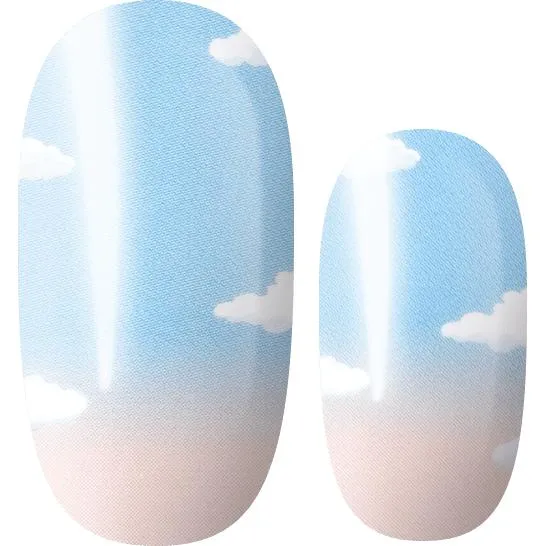 Lily and Fox - Nail Wrap - Marshmellow Clouds