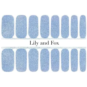 Lily and Fox - Nail Wrap - Ocean Sparkles