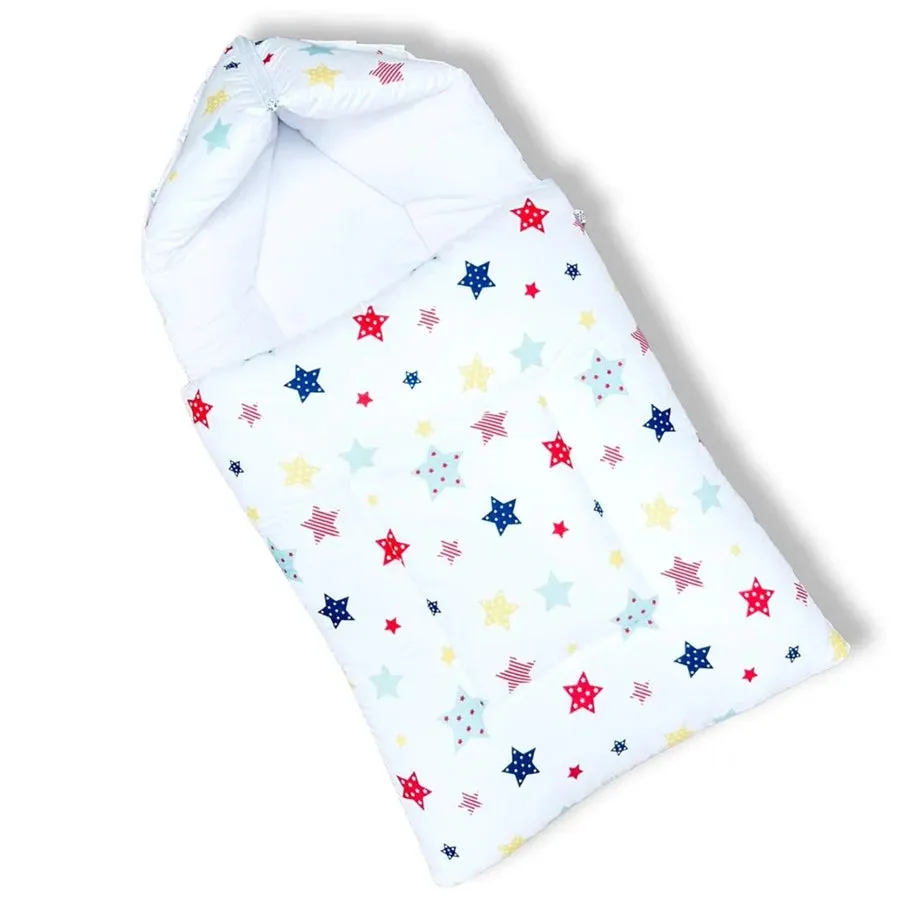 Little Angel Baby Sleeping Bag - (White Star)