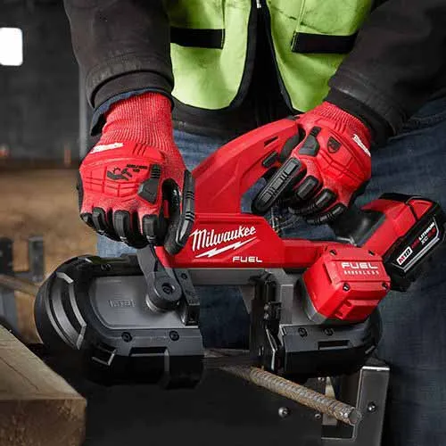 Milwaukee  48-22-8971 Impact Cut Level 3 Nitrile Gloves - M