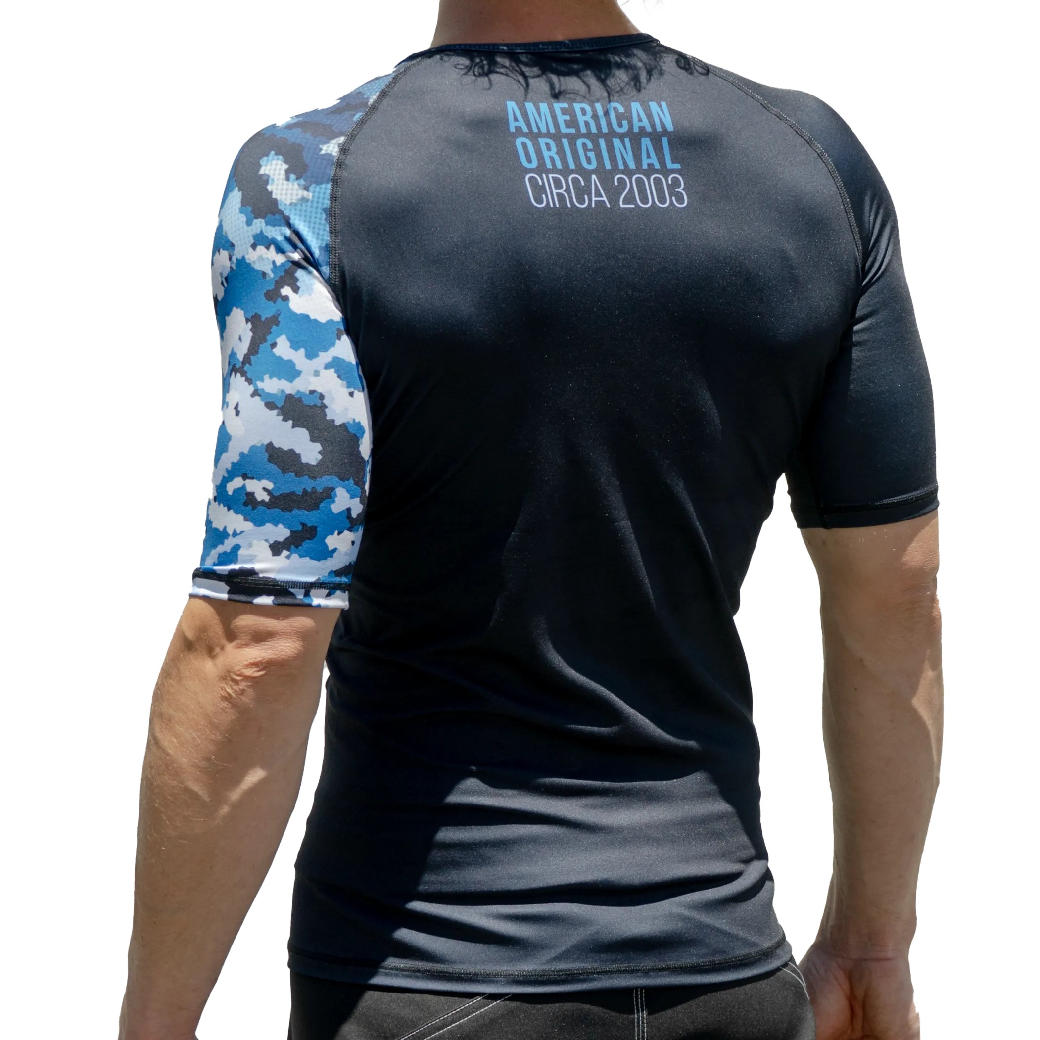 Resistance Camo Short Sleeve Rash Guard